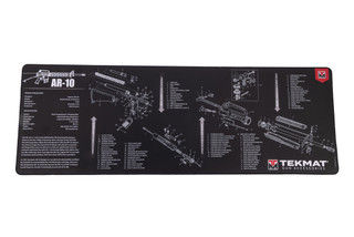 Tekmat Gun Cleaning Mat for AR-10 provides 1/8" padding for protecting your rifle's finish